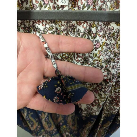 MISA New York Maddie Dress French Floral Midi Women's Size Extra Small - Picture 4 of 10